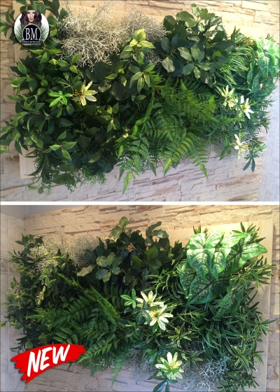 Framework Vertical Garden Artificial - 170x80cm MOD. B With or without frame