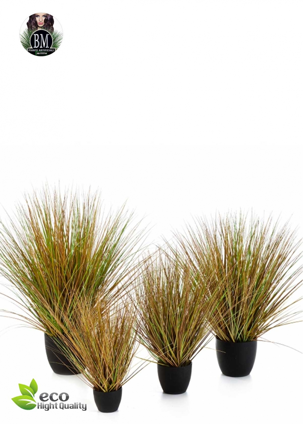 Festuca Artificiale Fountain Autunno Grass