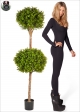 Boxwood LUX Artificial hardy Plant, Outside in 2 Areas, Ø40 and Ø50 H. 165cm