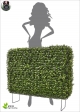 Boxwood Hedge Artificial 80x25x56 cm UV