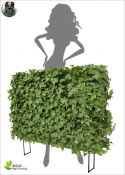 Ivy Artificial Hedge 80x25x56 cm UV