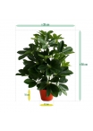 Artificial ficus Benjamin Green LUX three Heights