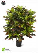 Croton variegato artificiale XL H.90cm