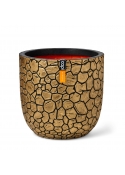 Vaso ball Clay NL 43x41 Oro nero